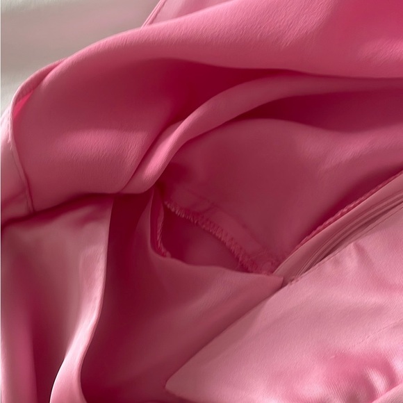 Zara pink crepe satin effect dress 🩷 - Picture 4 of 4